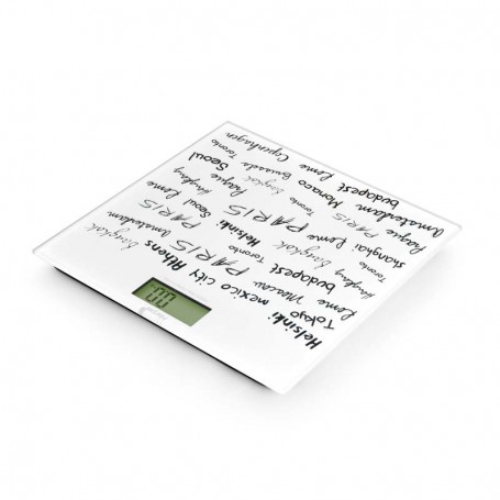 Pèse personne extra slim HWS50 blanc Harper