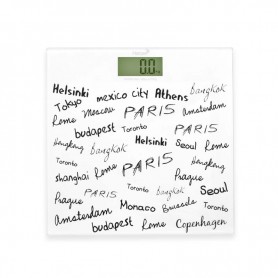 Pèse personne extra slim HWS50 blanc Harper