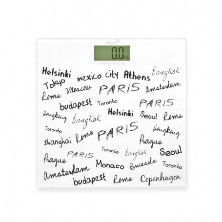 Pèse personne extra slim HWS50 blanc Harper