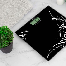 Pèse personne extra slim écran digital PEARL2 noir Harper 2