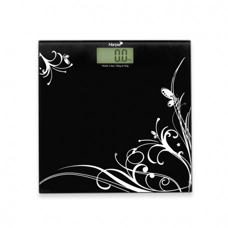 Pèse personne extra slim écran digital PEARL2 noir Harper