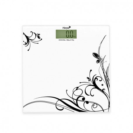 Pèse personne extra slim écran digital PEARL2 blanc Harper