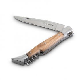 COUTEAU BOIS OLIVIER MODELE BARMAN BOIS OLIVIER 2