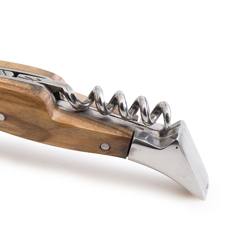 COUTEAU BOIS OLIVIER MODELE BARMAN BOIS OLIVIER