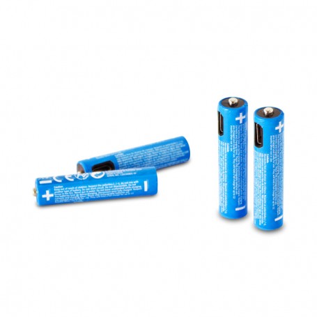 SET DE 4 PILES NI-MH AAA RECHARGEABLE PAR CABLE MICRO-USB AAA450 PULLMAN