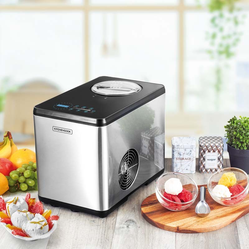 Sorbetière - turbine à glace avec livre de recettes GLIDA X Kitchencook