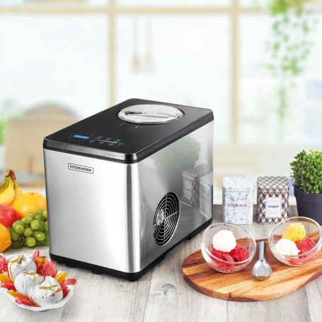 Sorbetière - turbine à glace avec livre de recettes GLIDA X Kitchencook