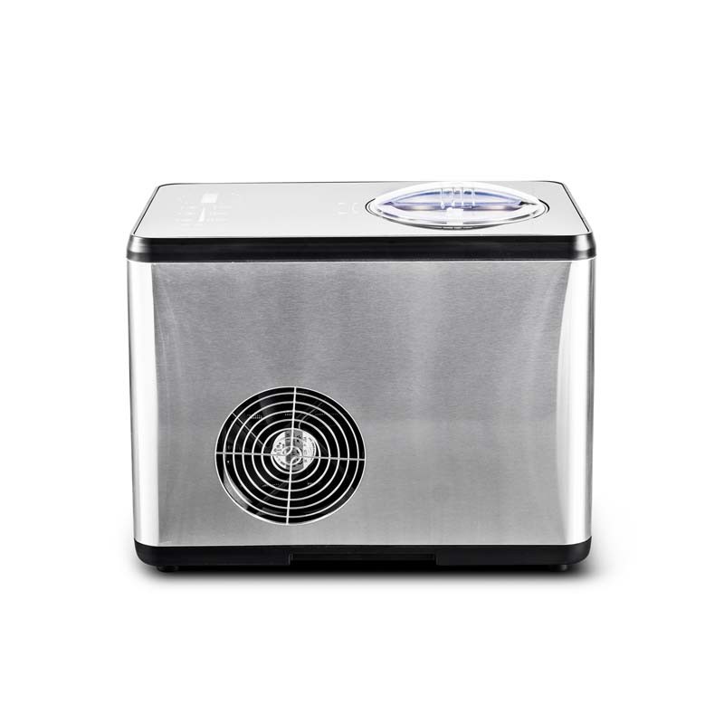 SORBETIERE - TURBINE A GLACE AVEC GROUPE FROID INTEGRE 140W GLIDA X DE KITCHENCOOK