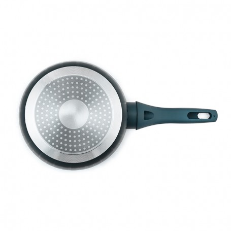 CASSEROLE EN ALUMINIUM FORGÉ 16CM AVEC COUVERCLE TFI BOREAL CAS16TFI DE KITCHENCOOK