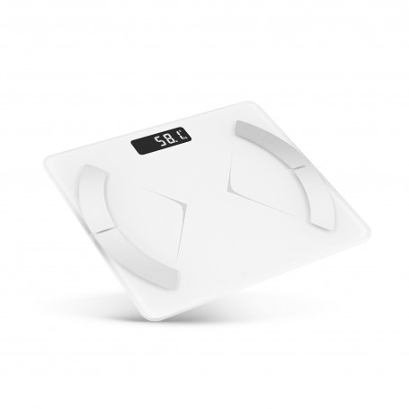 Pèse personne connecté 13 données corporelles IFIT blanc Yoghi