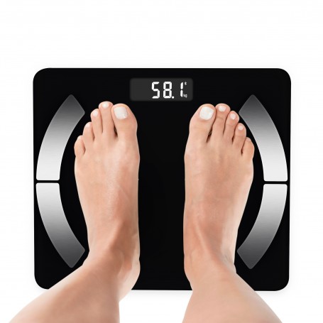 Pèse personne connecté 13 données corporelles IFIT NOIR Yoghi