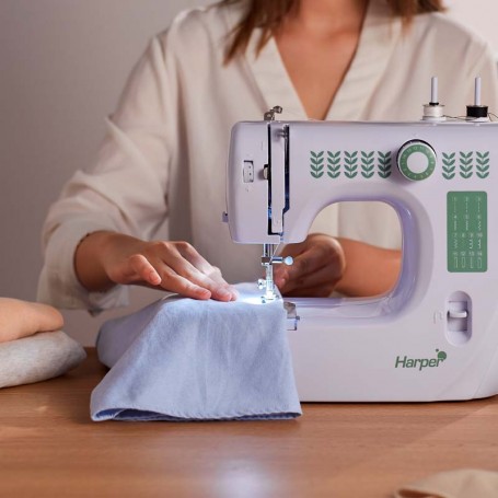 MACHINE A COUDRE 14 POINTS ET BOUTONNIERE A 4 ETAPES MAC214 DE HARPER