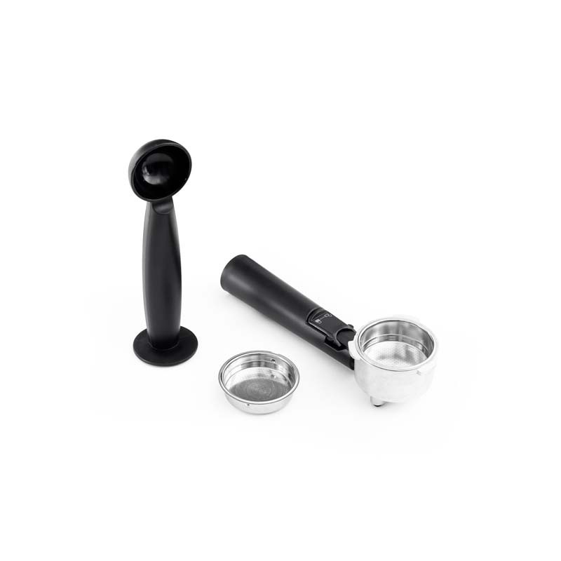 Machine à expresso café moulu avec buse vapeur LITTLE_ITALY_RED Kitchencook