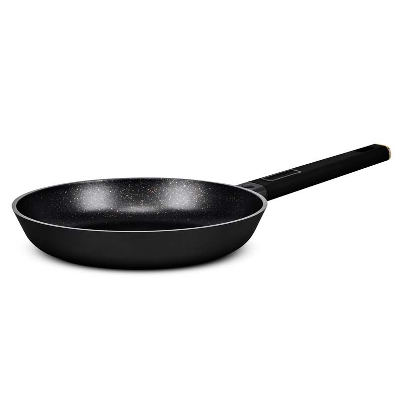 Poêle 32cm fonte d'aluminium anti adhésif TFI BRASS Kitchencook