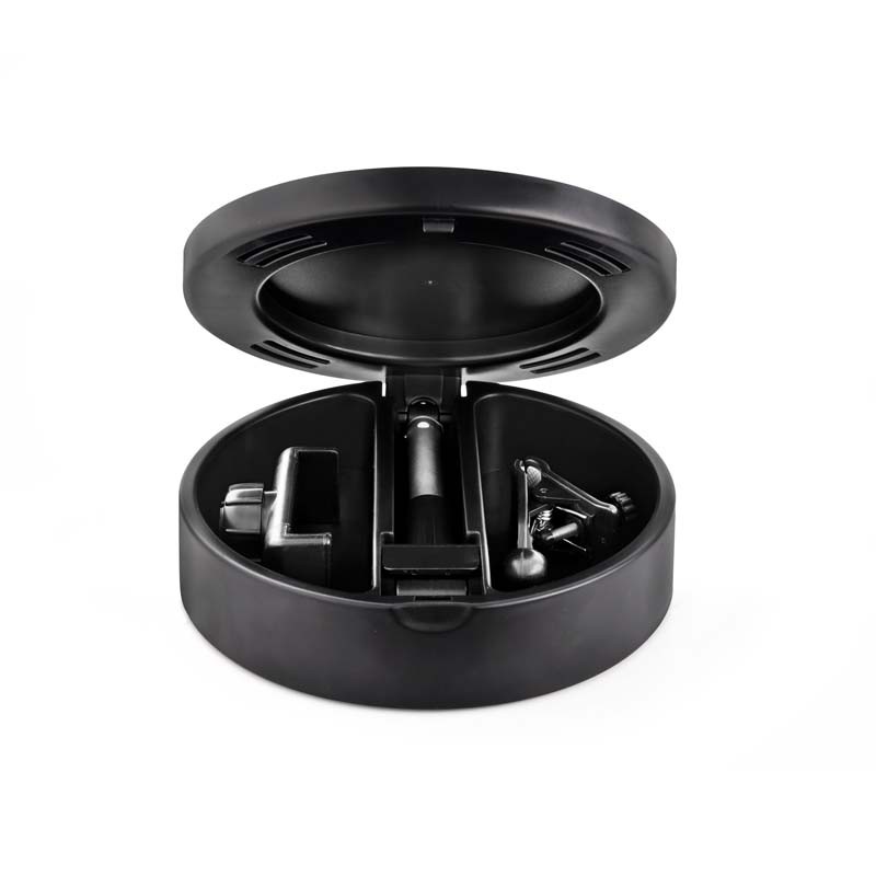 MIROIR SELFIE AVEC LED MRR1 BLACK DE YOGHI