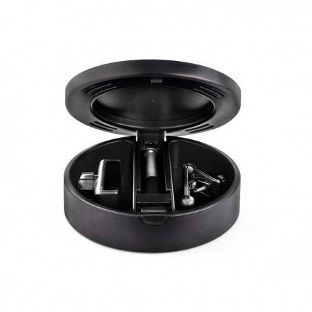 MIROIR SELFIE AVEC LED MRR1 BLACK DE YOGHI