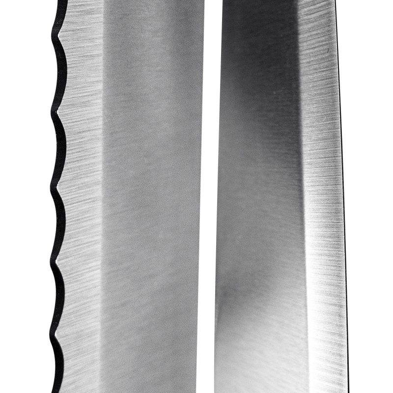 Lot 5 couteaux inox avec support magnétique SLATE Kitchencook