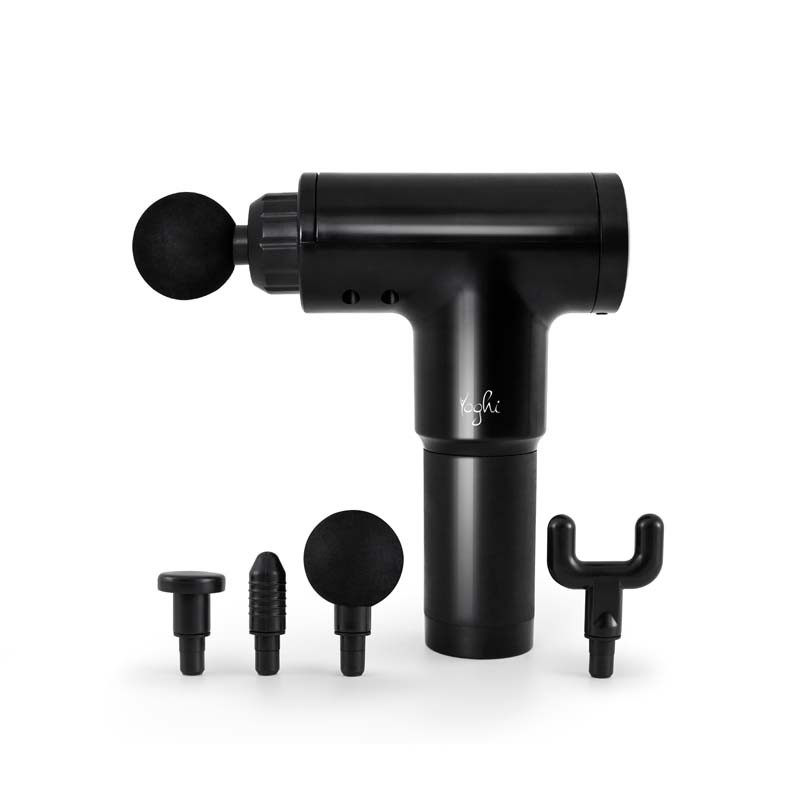 Pistolet de massage 4 têtes percussion et vibration BE GUN LITE Yoghi