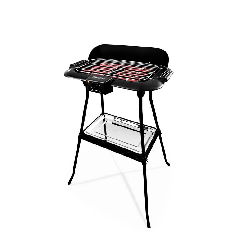 Barbecue électrique sur pieds avec thermostat réglable XBBQ36 Kitchencook