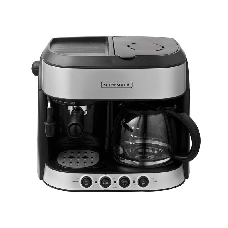 Machine à café combinée 3en1 expresso, filtre & latte SAO PAULO Kitchencook