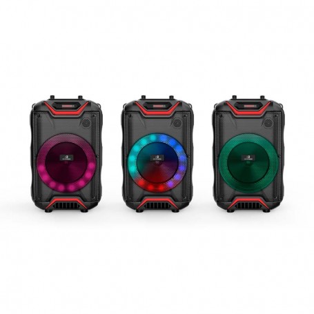 Enceinte LED bluetooth avec jeu de lumière et micro BOOMLED Dynabass