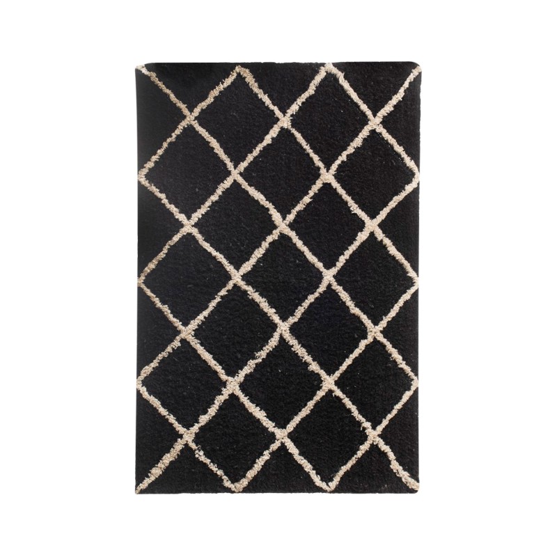 Tapis de bain en coton moelleux et absorbant 50x75 cm