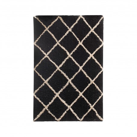 Tapis de bain en coton moelleux et absorbant 50x75 cm