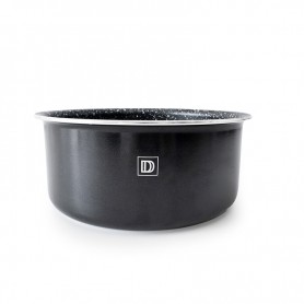 Casserole aluminium 20cm TFI GENESIS noir Durand Dupont