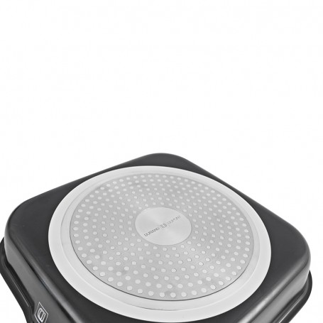 Grill aluminium 24cm TFI GENESIS noir Durand Dupont