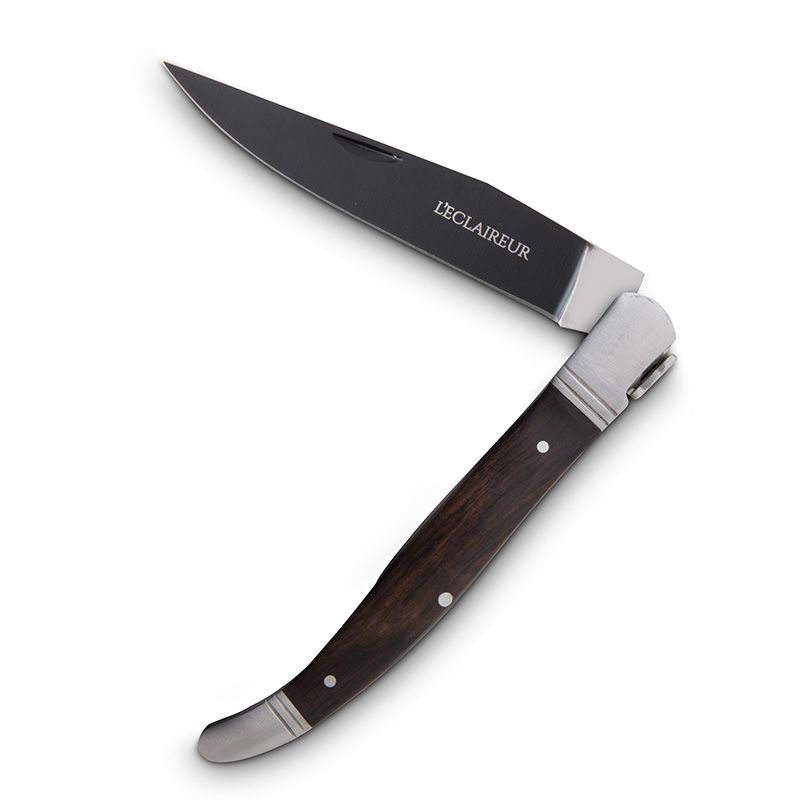 COUTEAU ORIGINAL L'ECLAIREUR BOIS DE GRENADILLE