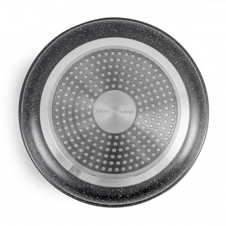 Poêle aluminium 24cm TFI GENESIS gris Durand Dupont