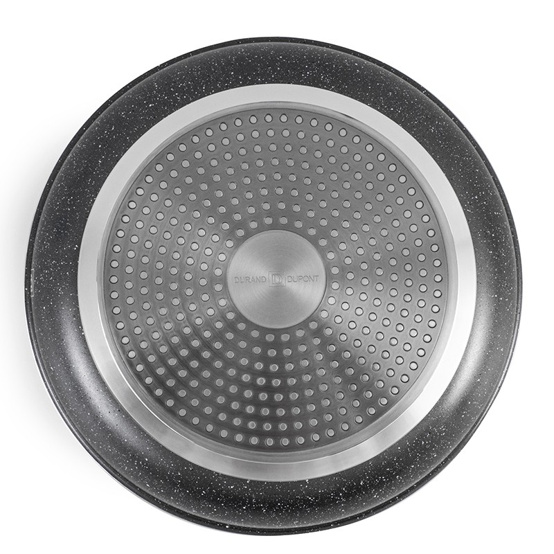 Poêle aluminium 28cm TFI GENESIS gris Durand Dupont