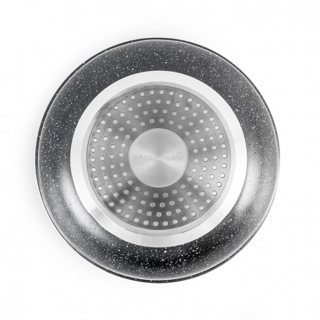 Wok aluminium 24cm TFI GENESIS gris Durand Dupont