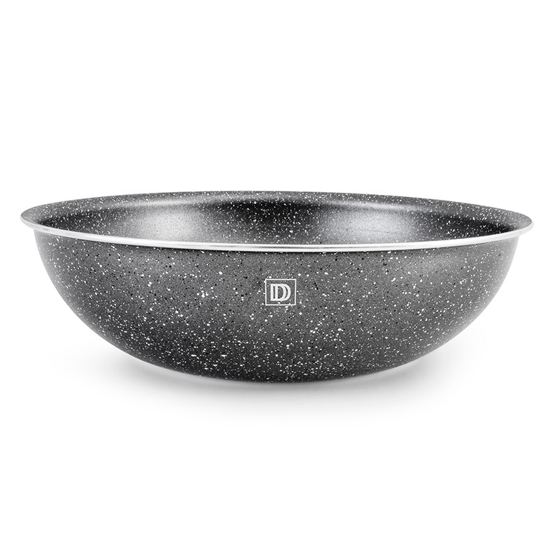 Wok aluminium 24cm TFI GENESIS gris Durand Dupont