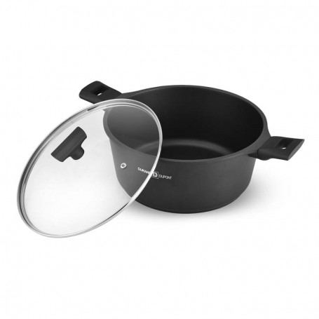 FAITOUT FONTE D'ALUMINIUM 24 CM AVECCOUVERCLE MODELE ARTIST FT24TFI