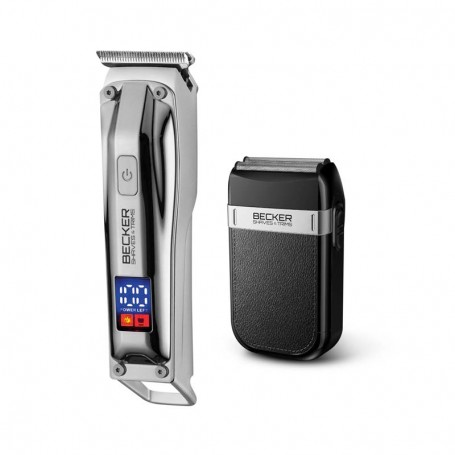 Kit tondeuse et rasoir avec trousse de voyage SHAVES LAB de Becker