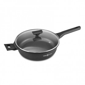 SAUTEUSE FONTE D'ALUMINIUM 24 CM AVEC COUVERCLE MODELE ARTIST ST24TFI