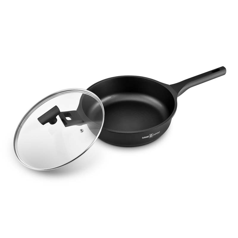 SAUTEUSE FONTE D'ALUMINIUM 24 CM AVEC COUVERCLE MODELE ARTIST ST24TFI