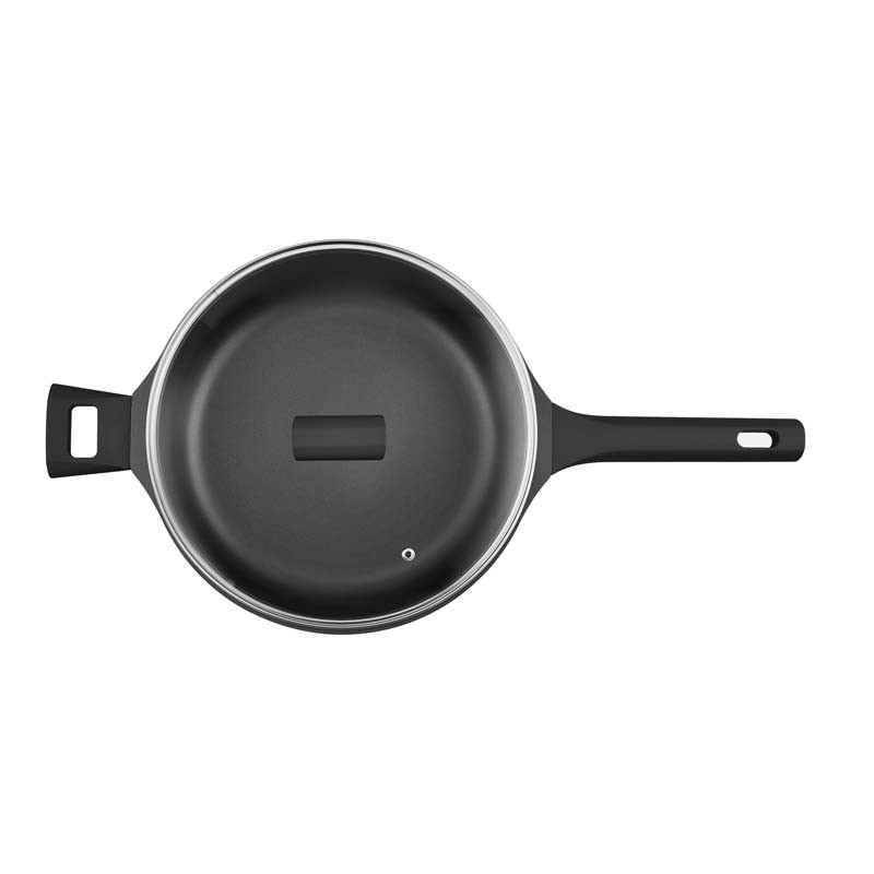 SAUTEUSE FONTE D'ALUMINIUM 24 CM AVEC COUVERCLE MODELE ARTIST ST24TFI