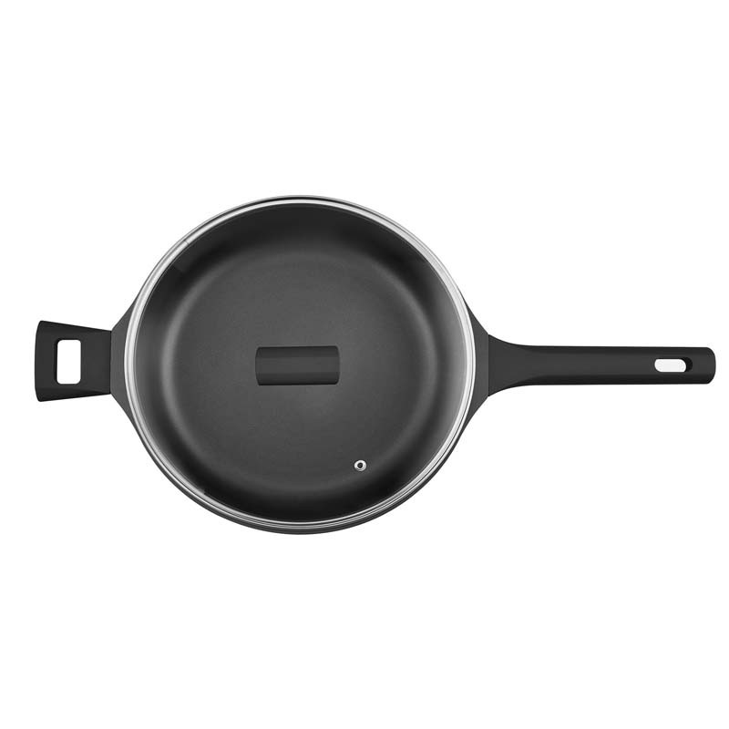 SAUTEUSE FONTE D'ALUMINIUM 28 CM AVEC COUVERCLE MODELE ARTIST ST28TFI