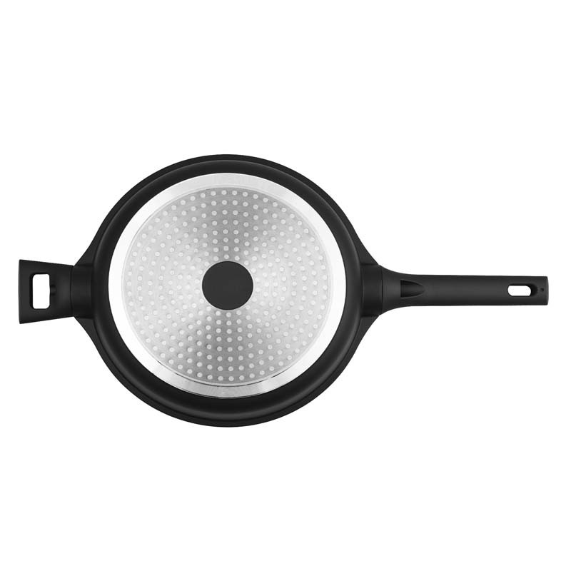 SAUTEUSE FONTE D'ALUMINIUM 28 CM AVEC COUVERCLE MODELE ARTIST ST28TFI