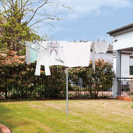 SECHOIR ROTATIF EXTERIEUR DE 60 M REGLABLE EN HAUTEUR FAST DRY XXL DE GARNIER