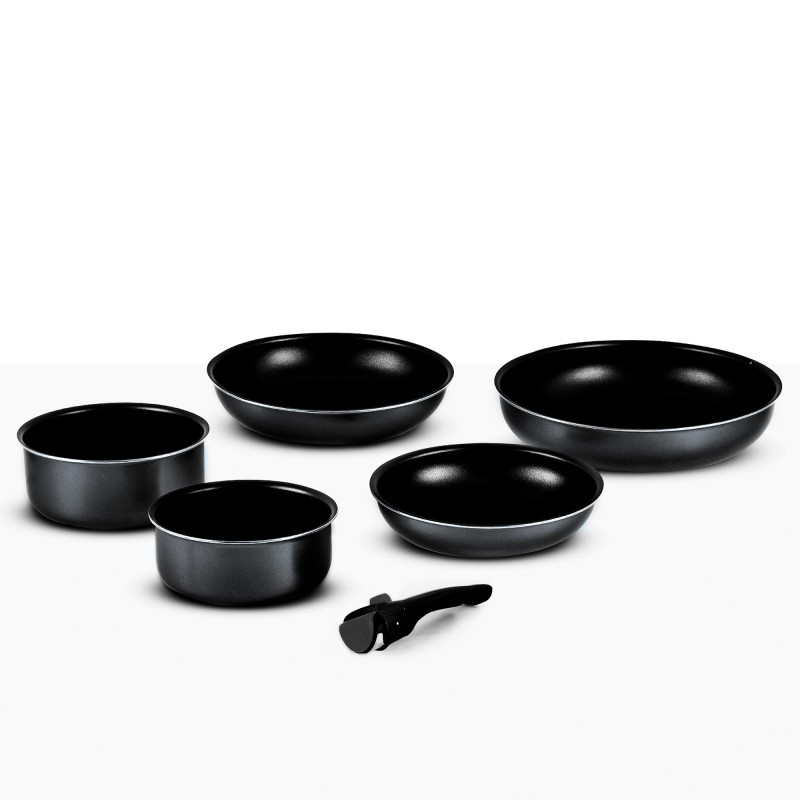 Batterie de cuisine aluminium anti adhésif 6PCS TFI DEEP6 KITCHENCOOK