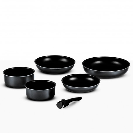 Batterie de cuisine aluminium anti adhésif 6PCS TFI DEEP6 KITCHENCOOK