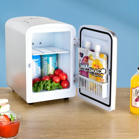 Mini Réfrigérateur De 4l NANO_FRIDGE_SILVER De Yoghi - Reconditionné