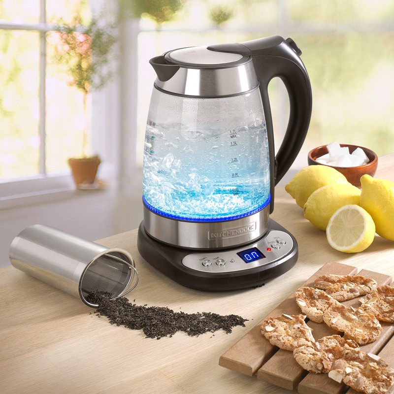 Bouilloire Electrique 2200w Modèle TEATIME Kitchencook - Reconditionné