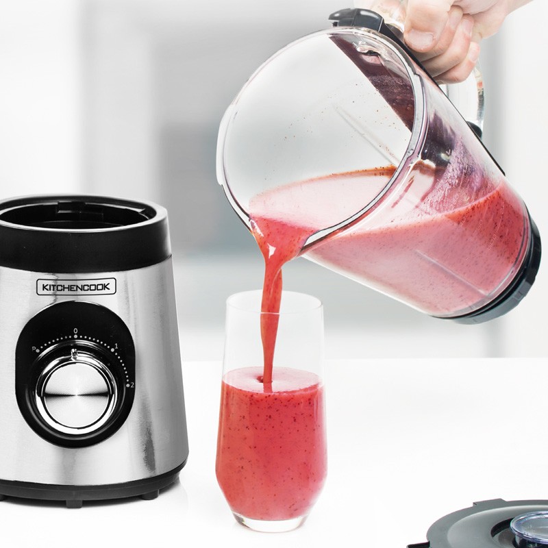 Blender En Verre Gradué 500w Corp Et Lame Inox B9TURBO INOX - Reconditionné