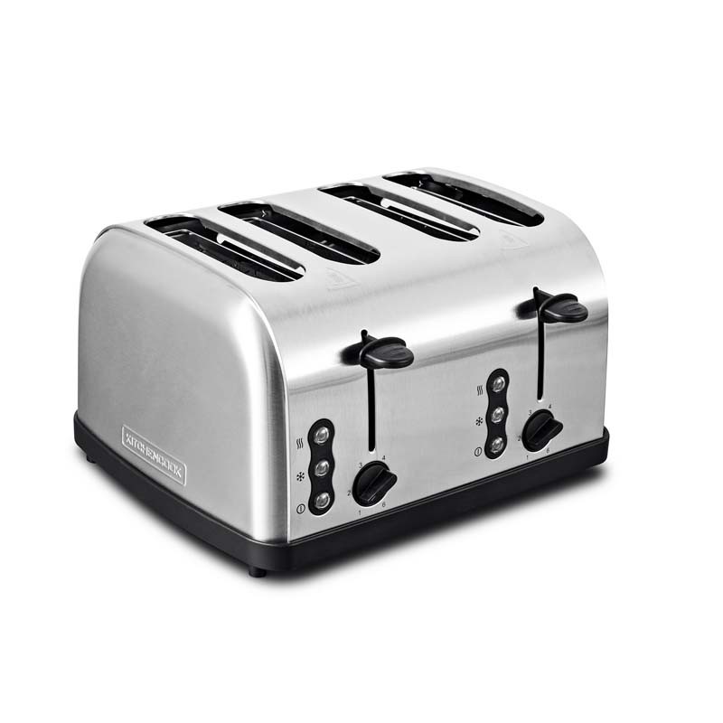 Grille Pain Inox 3 Fonctions Quatre Fentes FAMILY_TOASTXL_INOX - Reconditionné