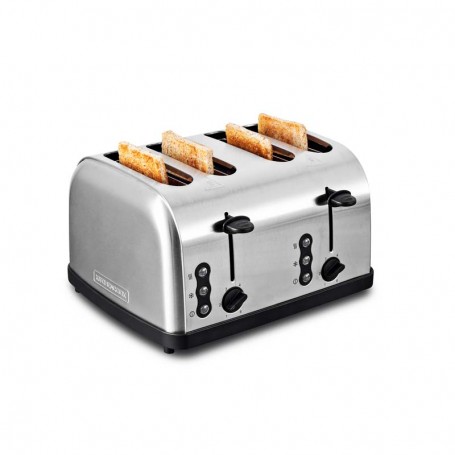 Grille Pain Inox 3 Fonctions Quatre Fentes FAMILY_TOASTXL_INOX - Reconditionné