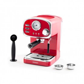 Machine A Expresso 1100w 7 Boissons A Préparer LITTLE_ITALY_RED - Reconditionné